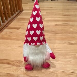 Charming Gnome with Heart Hat